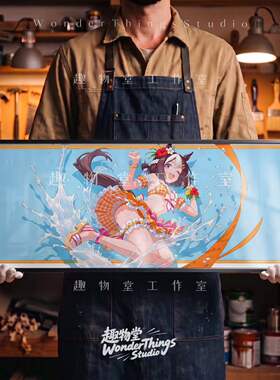 赛马娘动画特别周周边装饰画宿舍同人挂画C位出道热血少女游戏