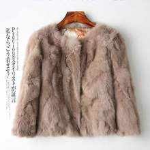 限量冲冠防水貂绒韩版仿獭兔毛拉链1