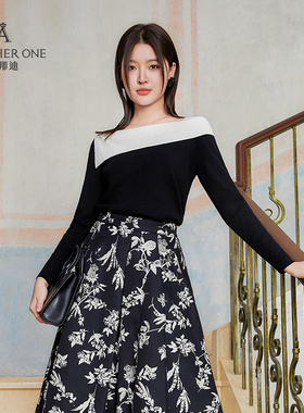 ANOTHER ONE安那迪早慵懒风针织衫经典百搭上衣小衫