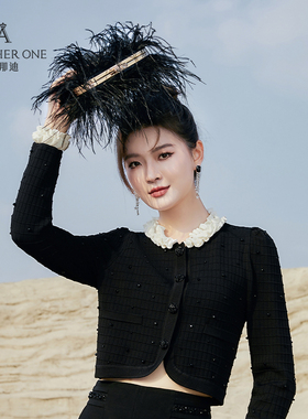 ANOTHER ONE安那迪洋气独特别致上衣时尚简约撞色外套百搭