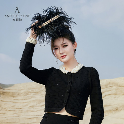 ANOTHERONE简约撞色外套百搭开衫