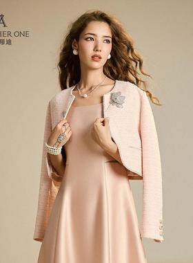 ANOTHER ONE安那迪法式千金风短外套女高级感时尚洋气名媛小香风