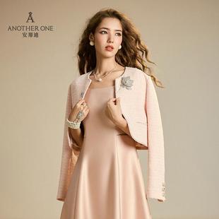 洋气名媛小香风 千金风短外套女高级感时尚 ANOTHER ONE安那迪法式