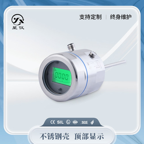 星仪CWDZ11D顶部液晶显示液体气体温度变送器防爆 HART传感器定制
