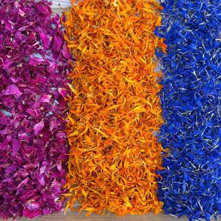 矢车菊混合天然花瓣玫瑰花瓣diy手工蛋糕烘焙装饰干花火星特花瓣