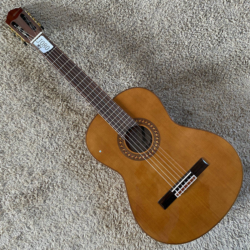 Hofner 红松桃花芯木古典吉他面单板39英寸4/4琴颈可调库存微瑕