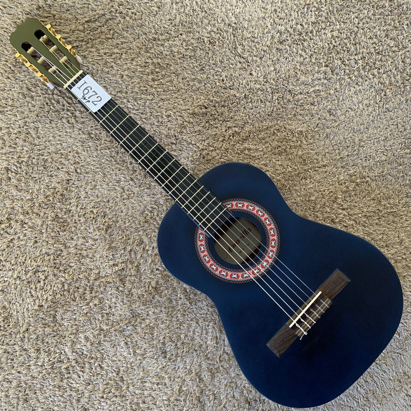 Maravilla 云杉桃花芯古典吉他合板34英寸琴颈可调儿童旅行库存