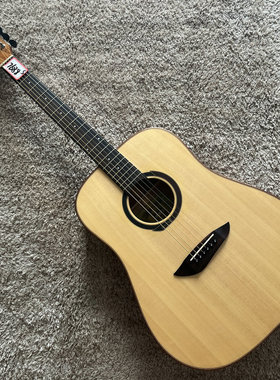 韩国品牌 歌斐木Gopherwood G200 圆角云杉木面单板民谣木吉他