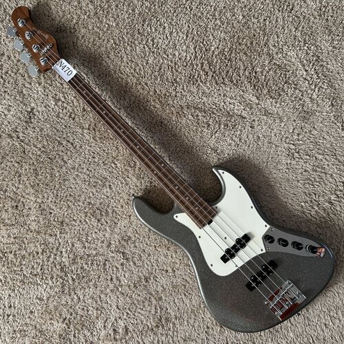 Bassmods 4弦电贝斯贝司 Jazz Bass JB德产线路主被动切换金属黑
