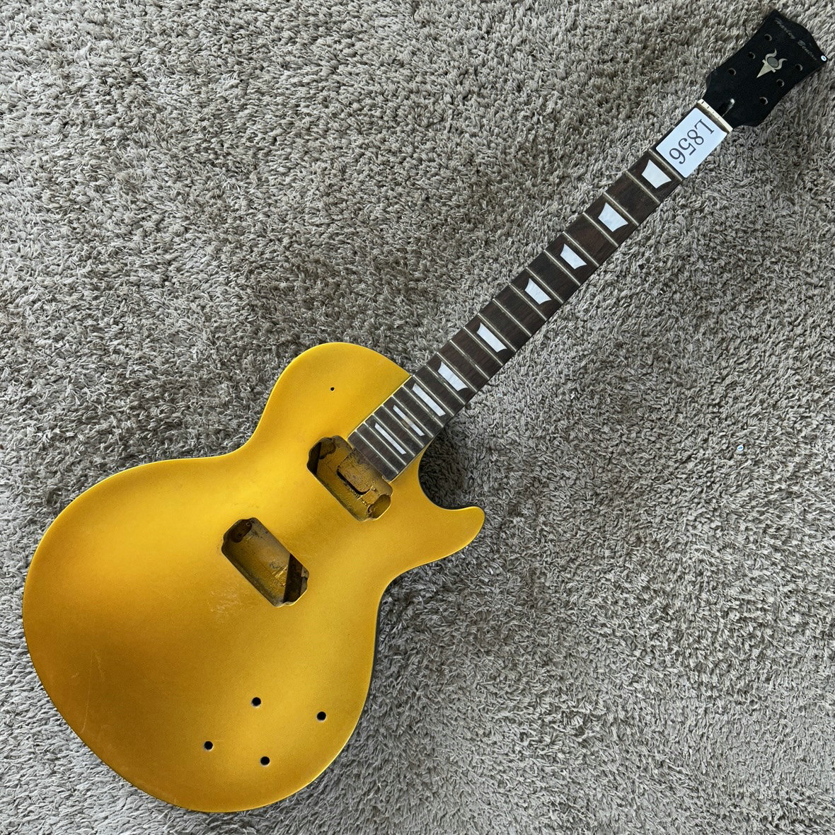 Harley Bneton 枫木贴面LP电吉他半成品DIY 金色 无配件微瑕 库存