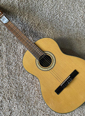 Blast 极风 39英寸 云杉木桃花芯古典吉他合板原木色 库存特价