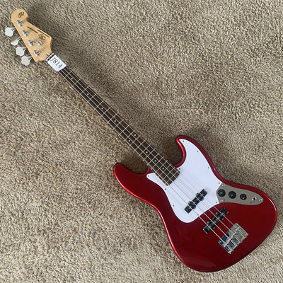 台湾 SX Stanard 4弦 四弦 Jazz 电贝斯贝司Bass金属红色专业演出