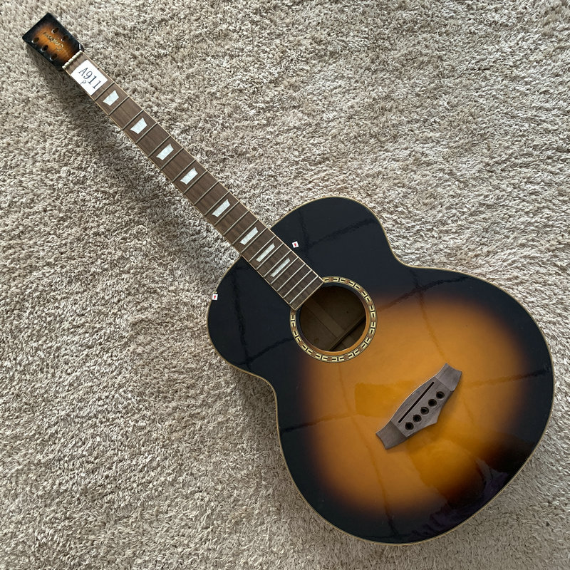 英国大树 Tanglewood 4弦云杉 枫木虎纹纹合板 木贝斯贝司 半成品