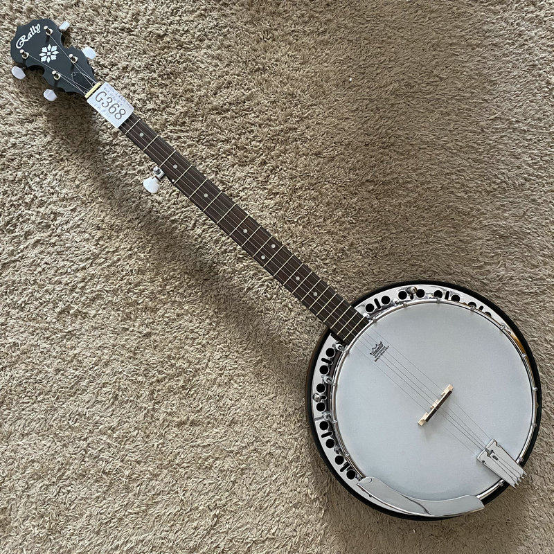 韩国工厂品牌 5弦班卓琴 Banjo斑鸠琴REMO 进口 鼓皮库存桃花芯木