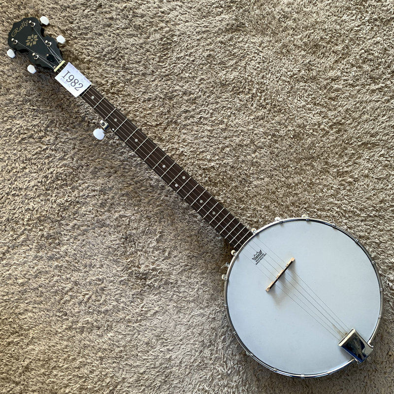 韩国工厂品牌 5弦班卓琴 Banjo斑鸠琴REMO 进口鼓皮库存桃花芯木