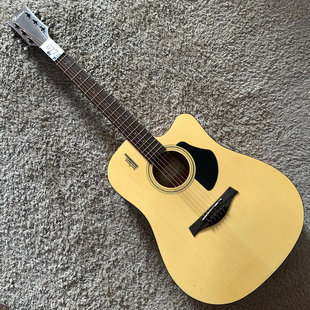 卢森 Rosen G20云杉桃花心合板民谣木吉他原木色41英寸缺角库存