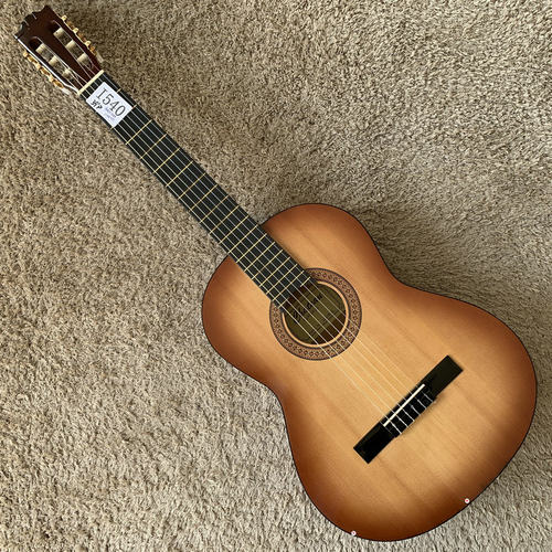 Chateau 云杉木古典吉他合板39英寸琥珀渐变初学入门库存微瑕