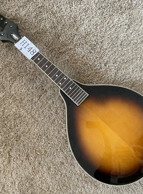 F家 Fen-der 曼陀铃吉他云杉木面单板 8弦日落色库存半成品无配件