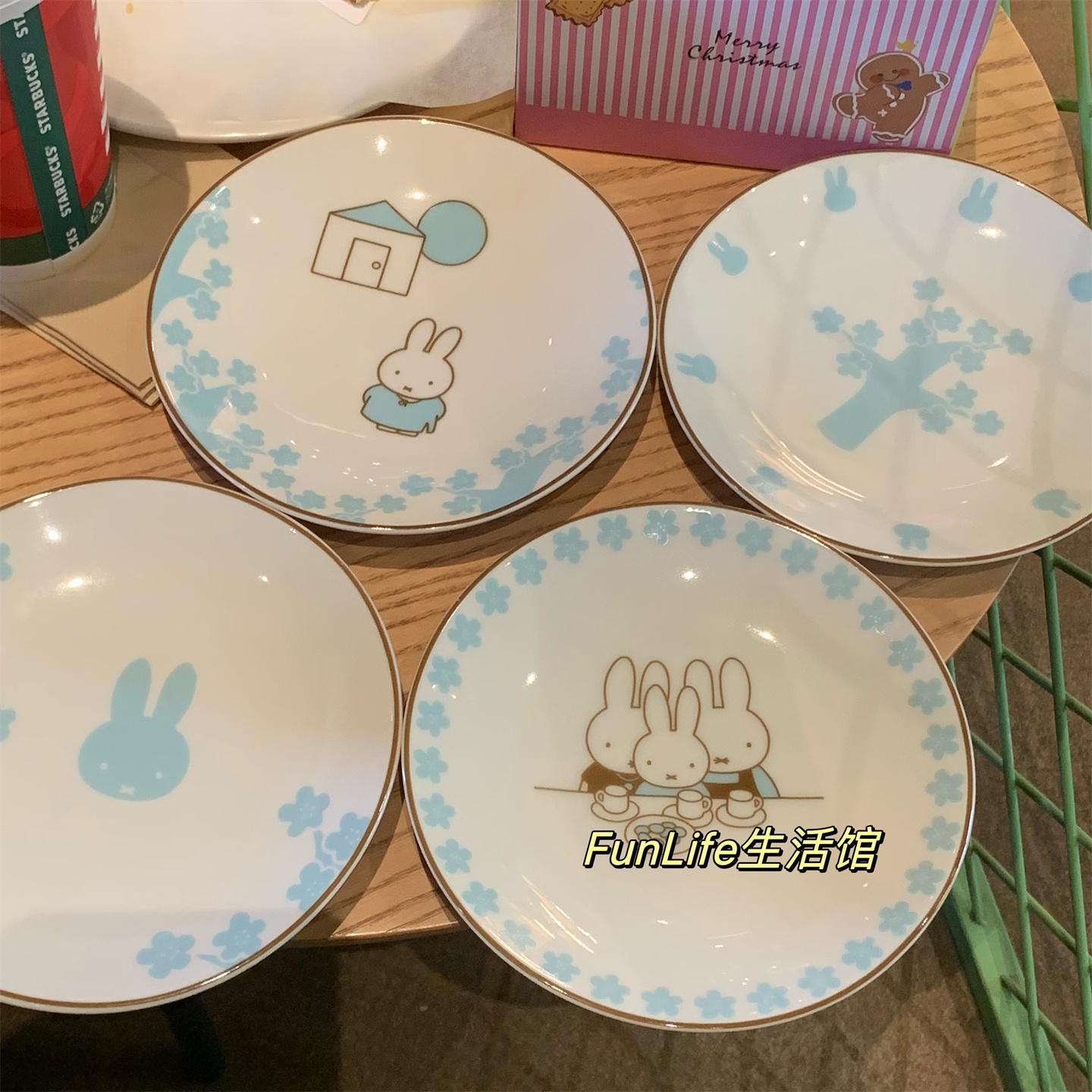 原单可爱米菲兔陶瓷盘