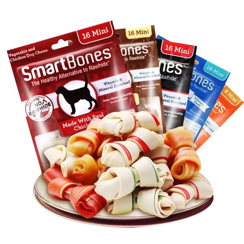 smartbones磨牙棒狗狗磨牙棒狗咬胶零食幼犬耐咬骨泰迪迷你洁齿骨
