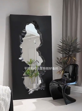 意大利破碎镜丹尼尔联名侵蚀落地全身镜broken mirror艺术穿衣镜