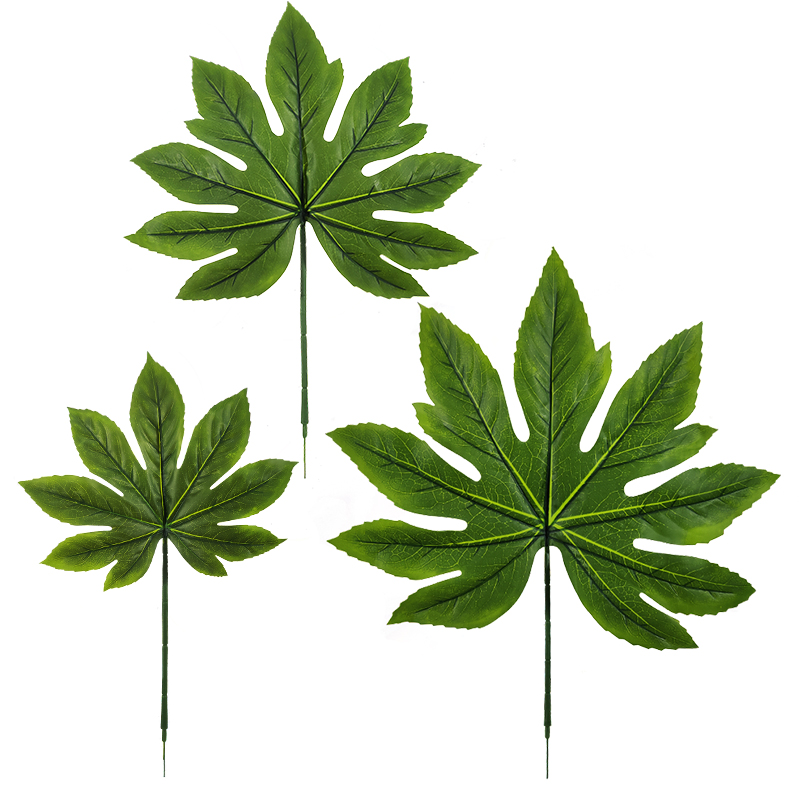 仿真叶子ins风北欧风装扮森系