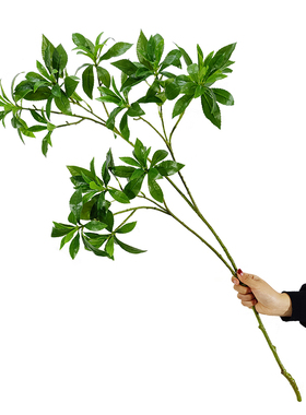 高档仿真绿植马醉木单支吊钟批发