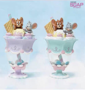 现货 SoapStudio 猫和老鼠芭菲杯水晶球 摆件潮玩 正版手办