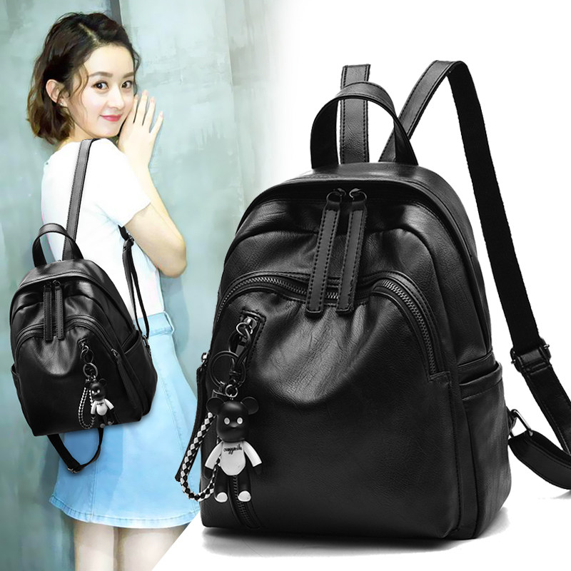 春夏中老年旅游背包女轻便简约2026新款休闲旅行妈妈双肩包中年包