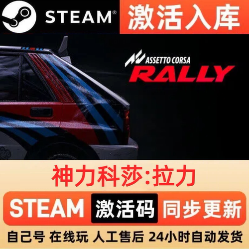 神力科莎:拉力steam正版激活码全球区CDKEY豪华版入库中文PC游戏