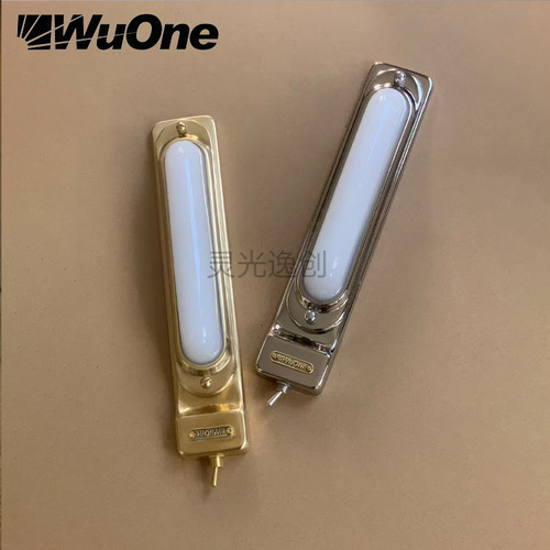 灵光逸创wuone玻璃铜材复古壁灯