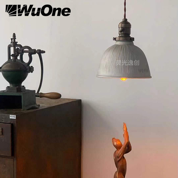 wuone灵光逸创复古怀旧风铜吊灯