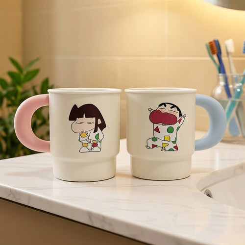 蜡笔小新儿童创意洗漱杯