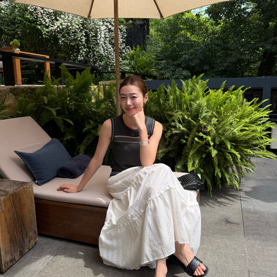 MOOTEA-韩版夏季新款女休闲精致度假通勤百搭女半身裙半身裙27712