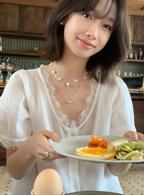 IMISS-夏上新韩标高品质天丝麻小衫(麻料有麻结麻点为正常)R71092