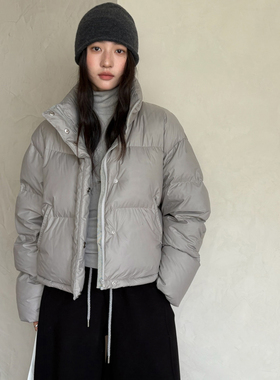 G-厚保暖短款面包服羽绒服（含90白鸭绒）(新国标鸭绒156克)25829