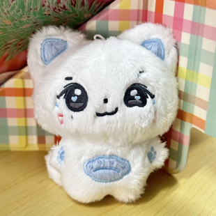 原创TF家族10cm左航左小咪棉花娃娃超萌可爱玩偶q版爱豆毛绒公仔