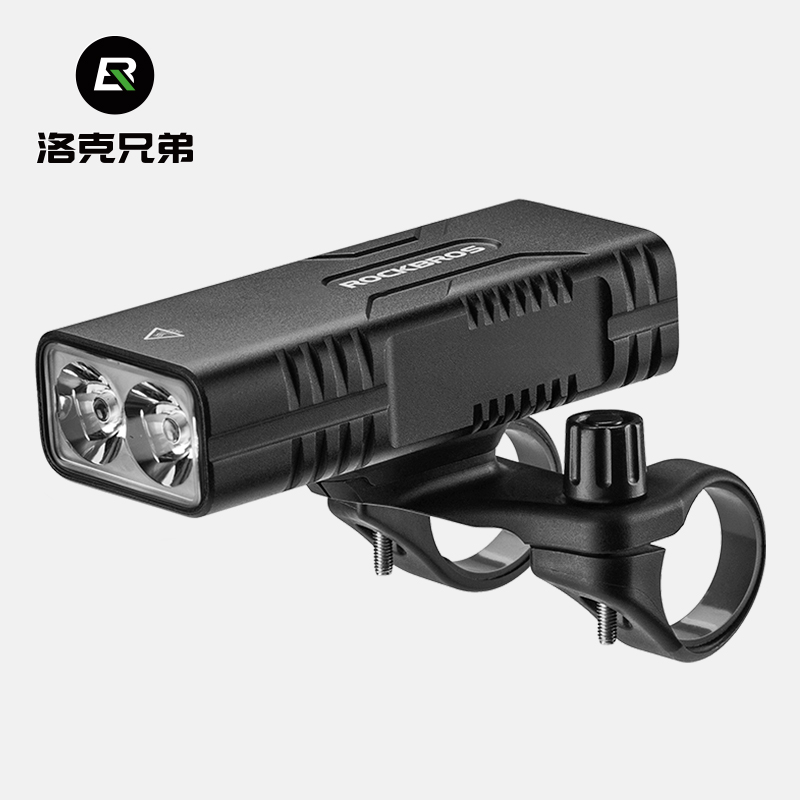 洛克兄弟自行车灯前灯骑行装备
