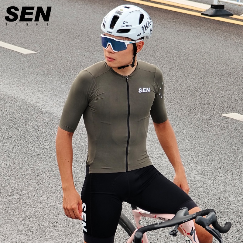 SEN森探客骑行服套装男夏季短袖