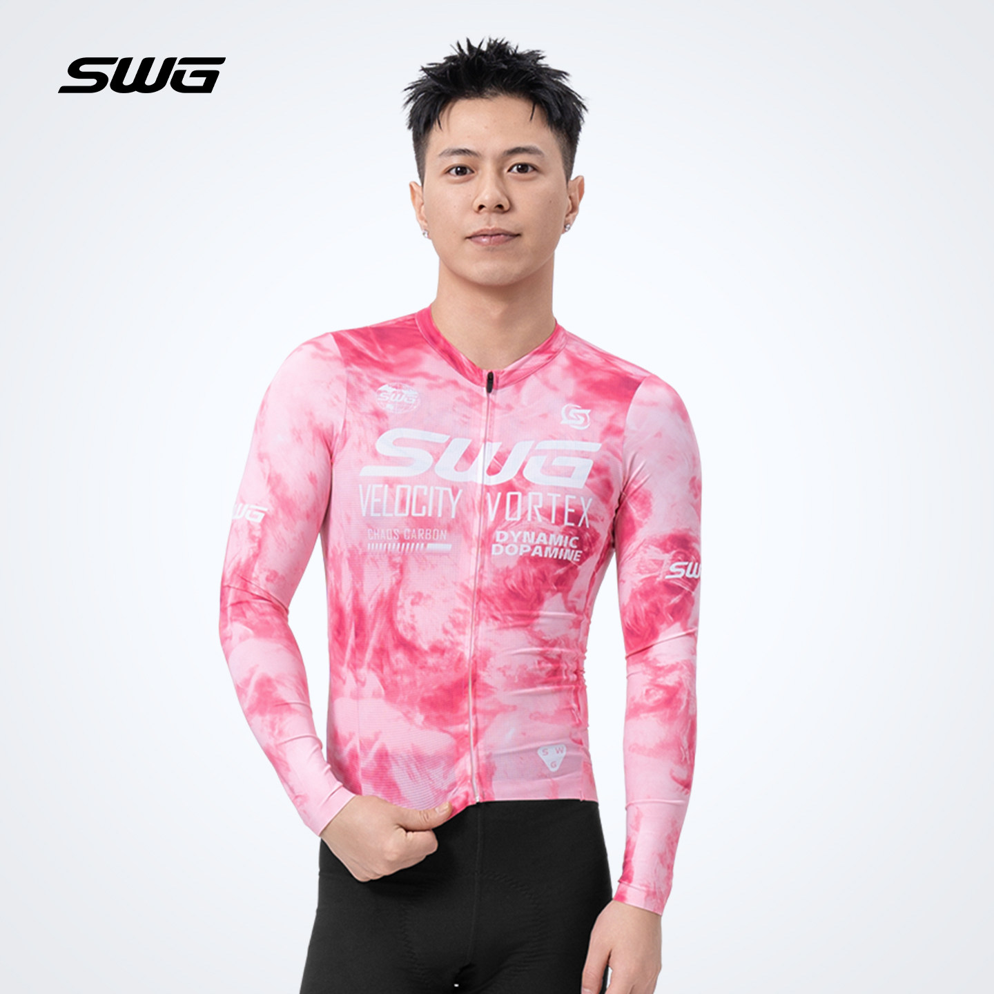 SWG铭胜幻影骑行长上衣男女春秋公路自行车透气速干衣骑行服装备