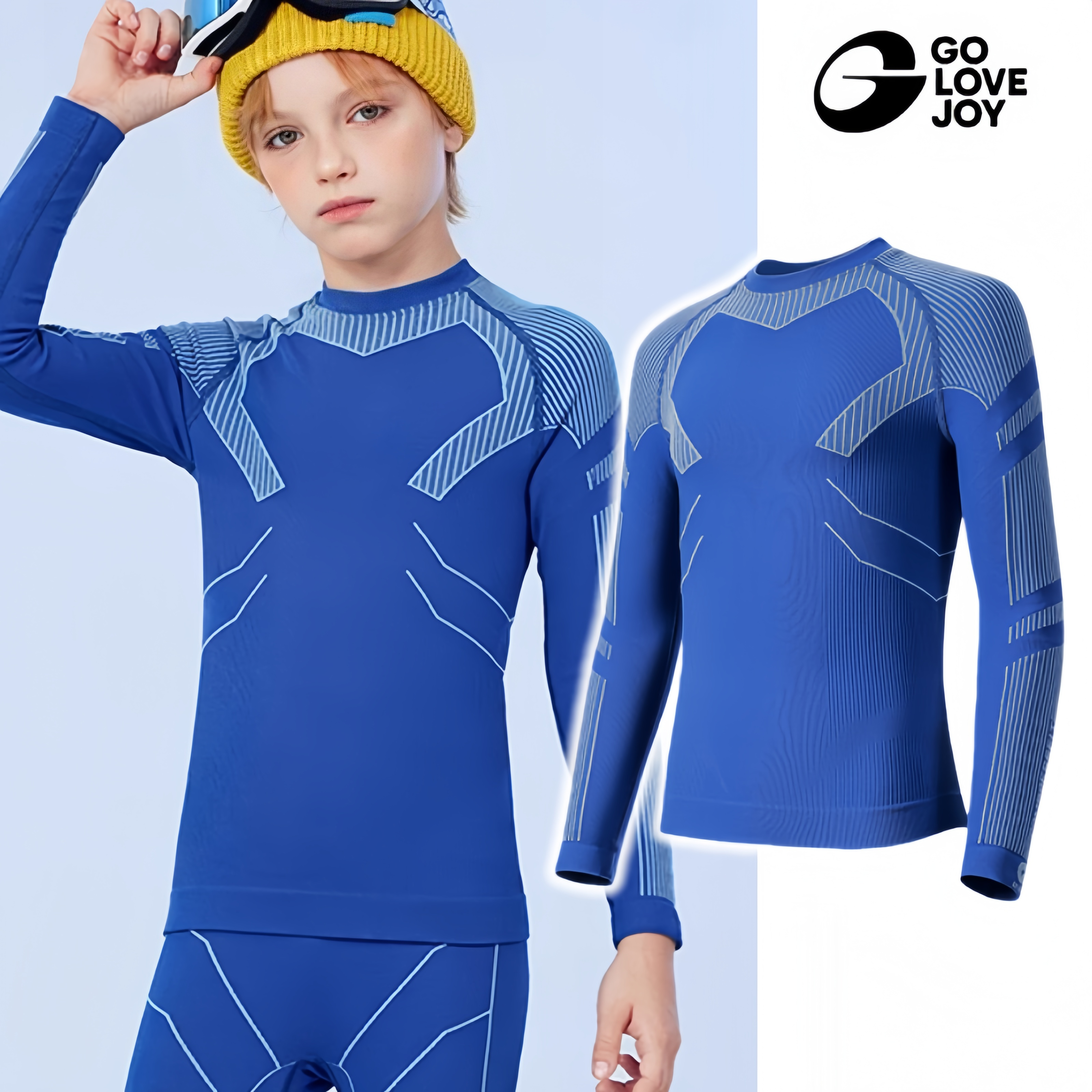 儿童滑雪速干衣保暖排汗内衣裤女冬季打底男贴身户外运动压缩套装