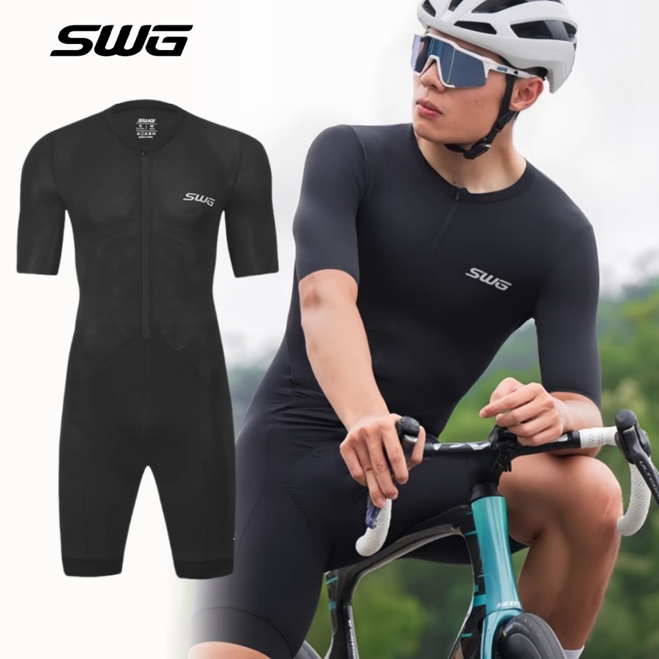 SWG铭胜浩宇夏季短袖连体骑行服