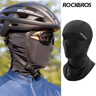 冰丝防晒头套男摩托车夏季 备自行车骑行面罩 护全脸围脖套女户外装