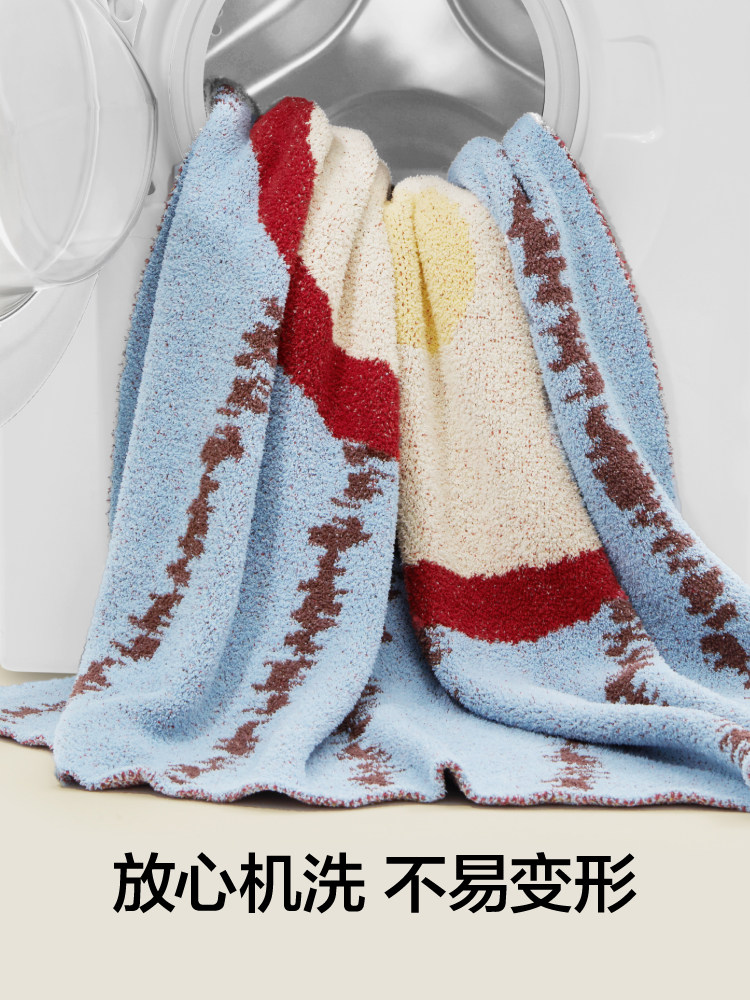 JIAO NEI VELVET 520 홈 슈퍼마켓 담요 낮잠 사무실 커버 담요 사계절 에어컨 이불 목도리 담요