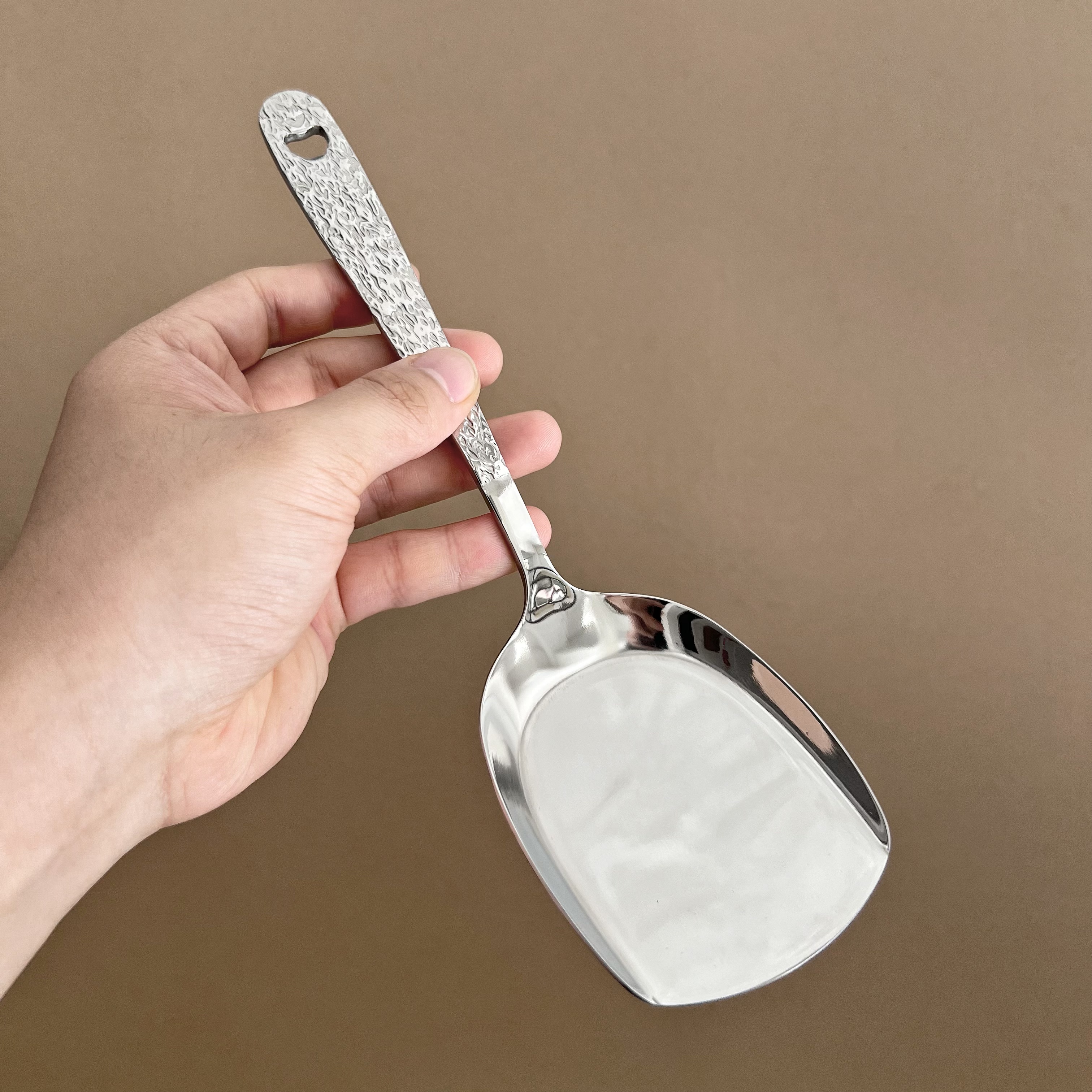 1810不锈钢方头分餐铲分餐勺