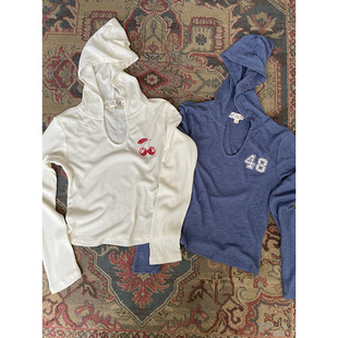 樱桃连帽卫衣 巨舒服 神似韩guo 出美丽guo元 单