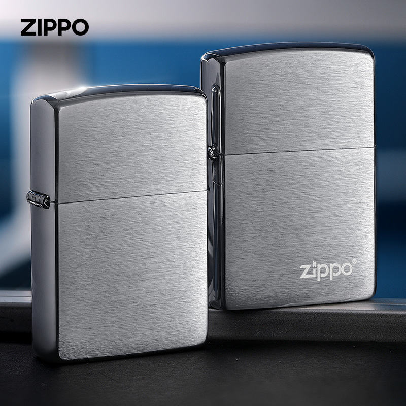 zippo打火机原装正品zppo火机煤油之宝磨砂拉丝200定制刻字送礼物 ZIPPO/瑞士军刀/眼镜 ZIPPO/芝宝 原图主图