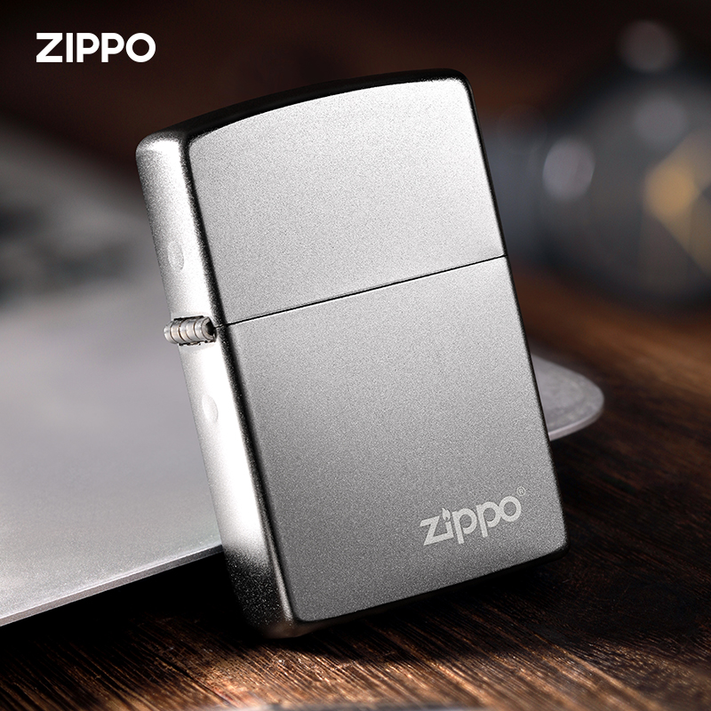 zippo打火机正版 进口原装正品 205磨砂芝宝定制男士zppo正品煤油 ZIPPO/瑞士军刀/眼镜 ZIPPO/芝宝 原图主图