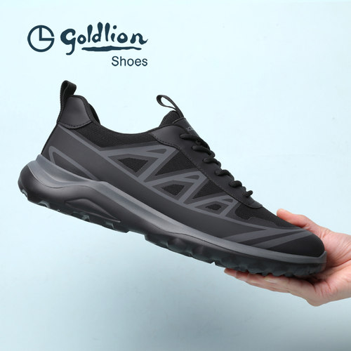 金利来男鞋四季时尚休闲户外飞织