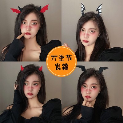 万圣节头饰雯昊发夹搞怪